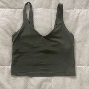 Lululemon Olive Align Top